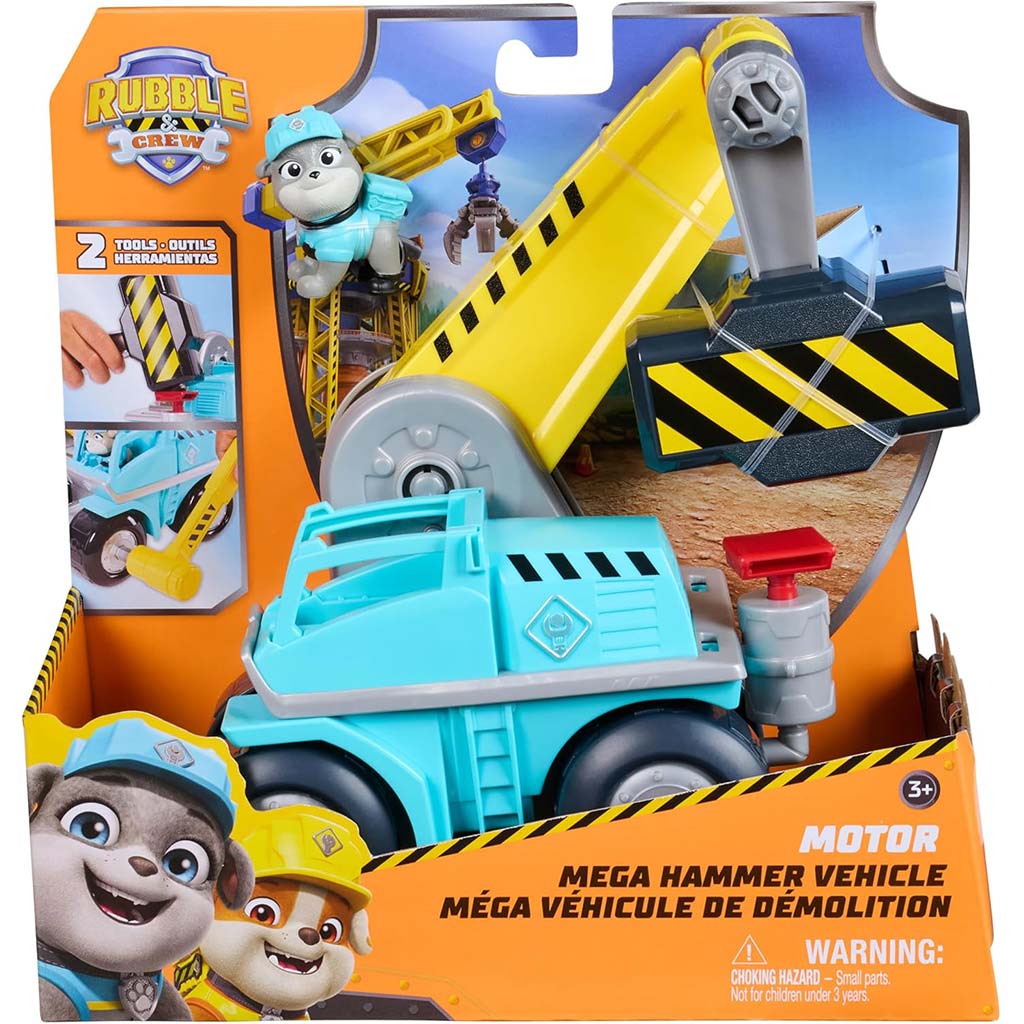 imagen de Paw Patrol: Rubble y su equipo Vehículo de construcción - Spin Master 1
