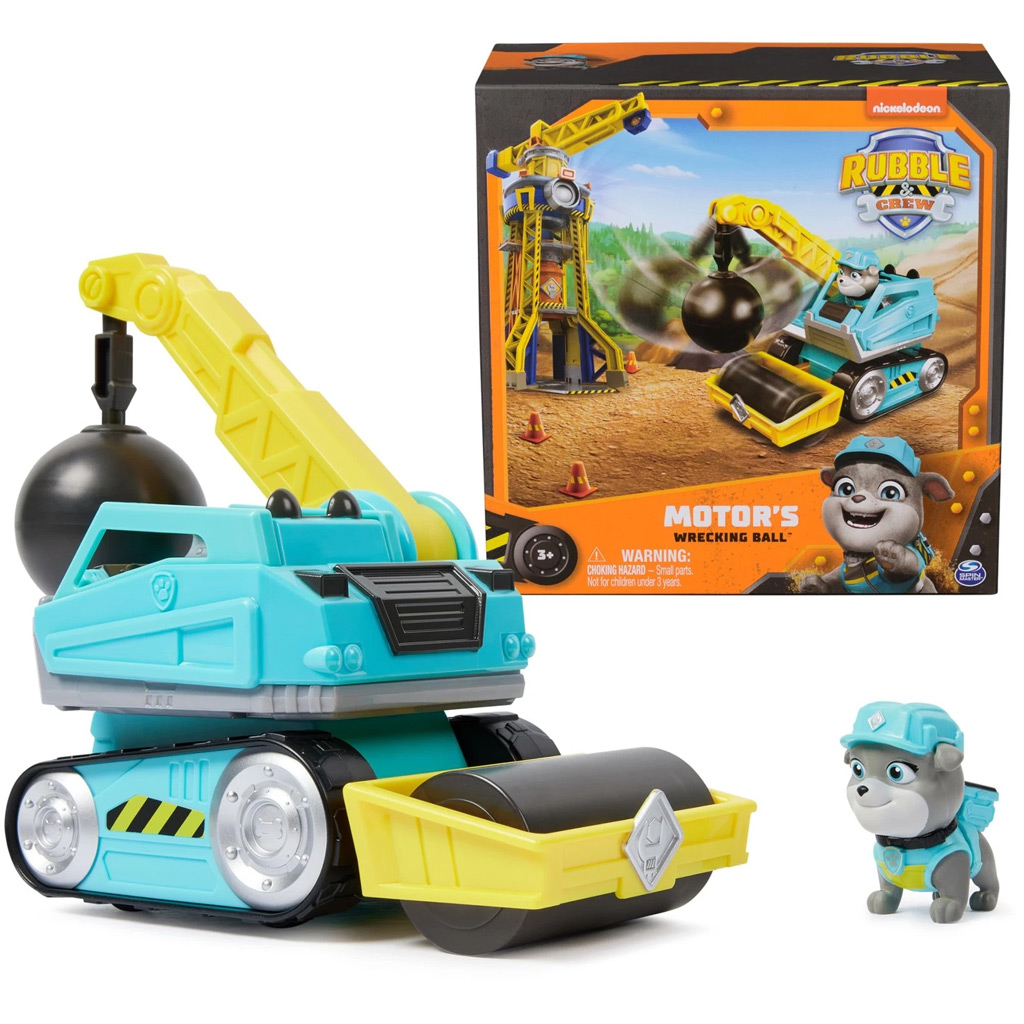 imagen de Paw Patrol: Rubble y su equipo Vehículo de demolición - Spin Master 1