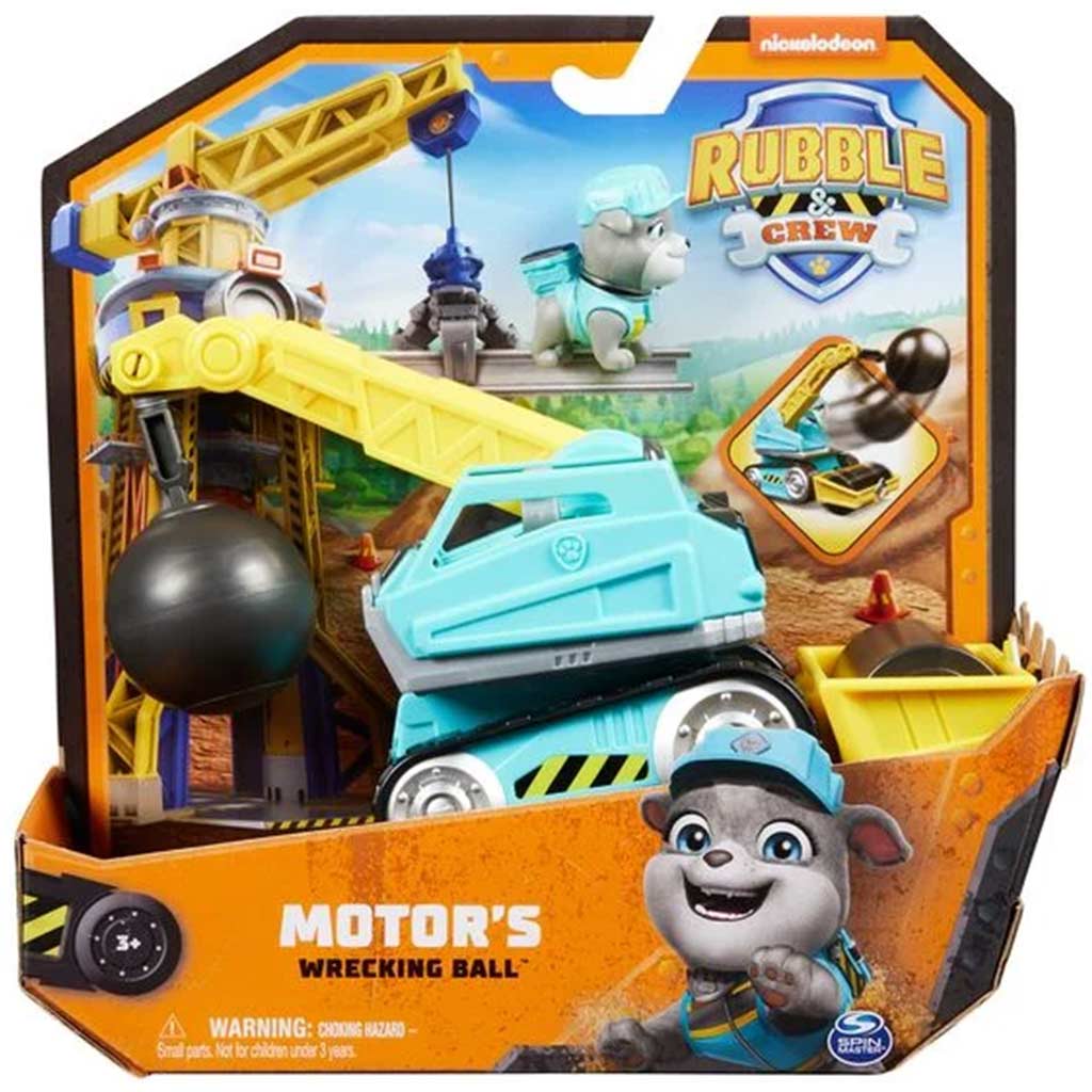 imagen de Paw Patrol: Rubble y su equipo - Vehículo de demolición y rodillo - Spin Master 1