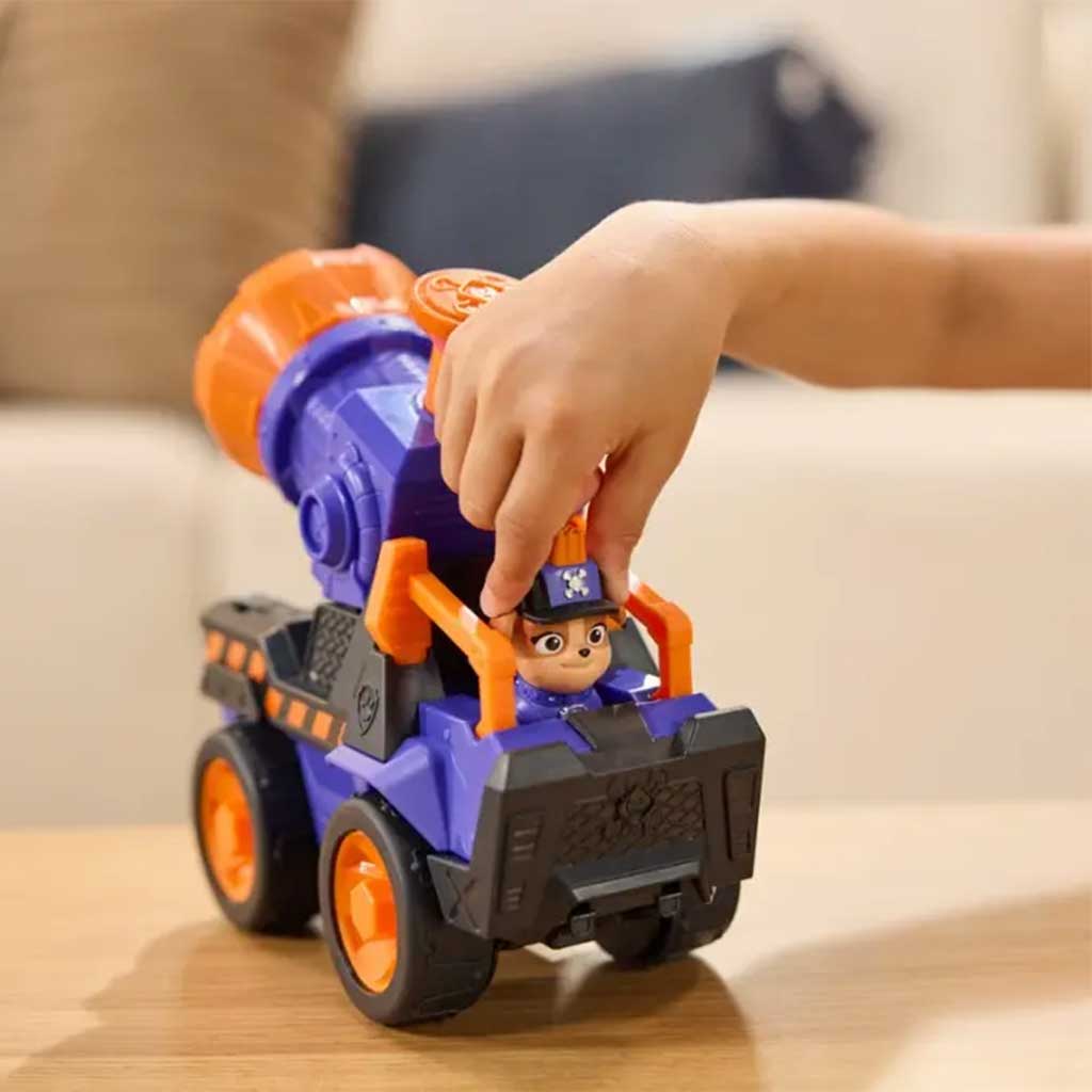 imagen de Paw Patrol Rubble y su equipo vehículo lanzador set de juego - Spin Master 4
