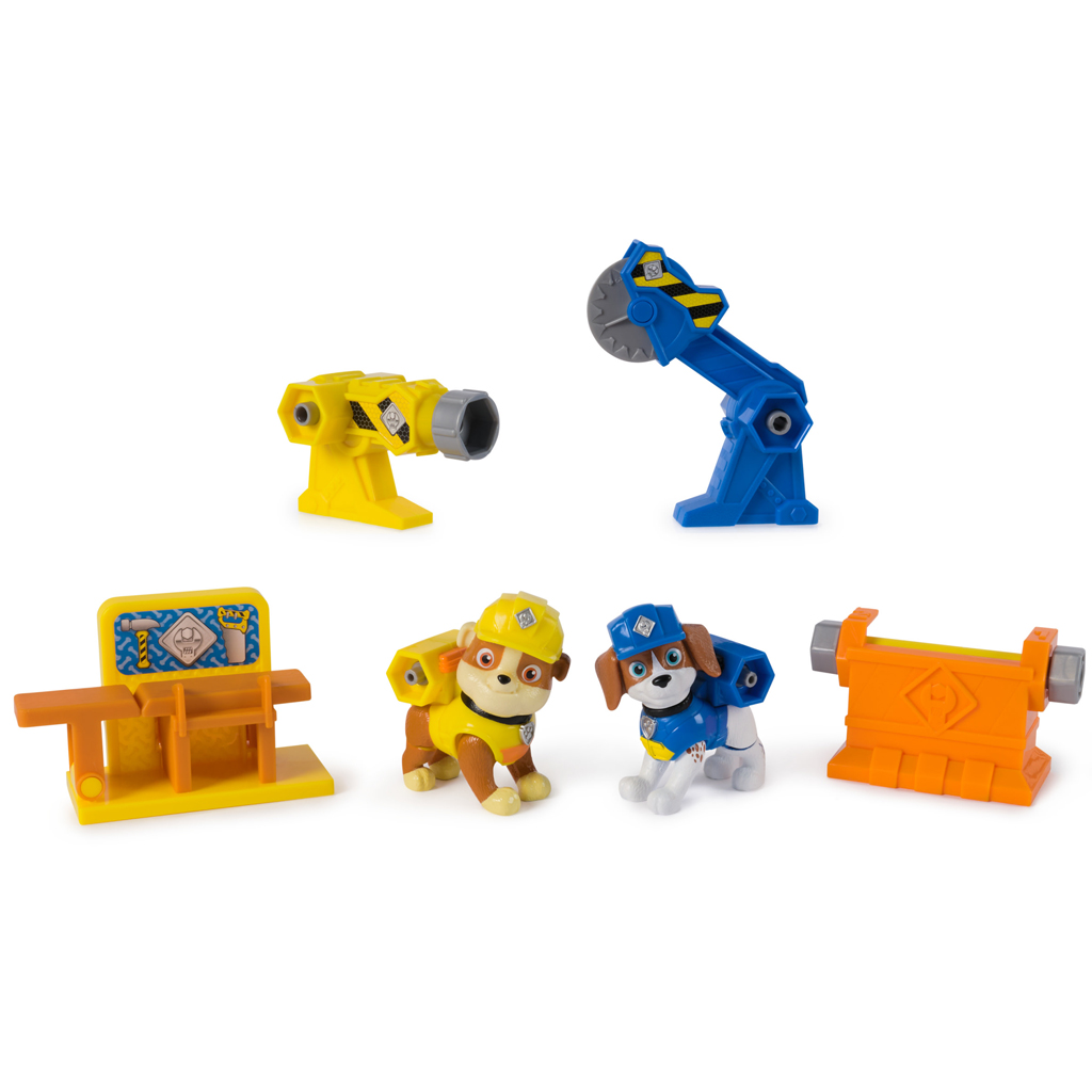 imagen de Paw Patrol: Rubble y su equipo Wheeler y los perritos Rubble con herramientas - Spin Master 2