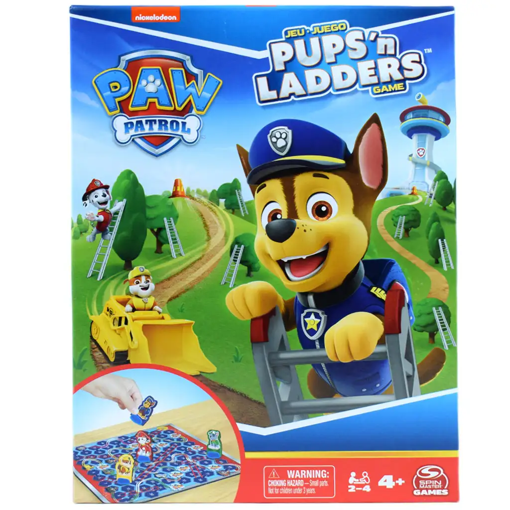 imagen de Paw Patrol: Serpientes y escaleras juego de mesa - Spin Master 1