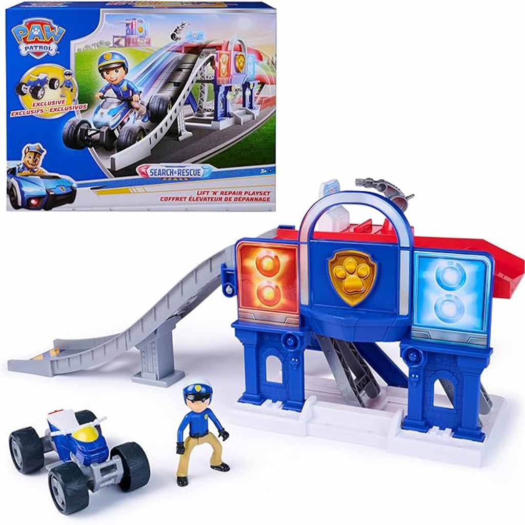 imagen de Paw Patrol: Set de juego de elevación y reparación - Spin Master 1