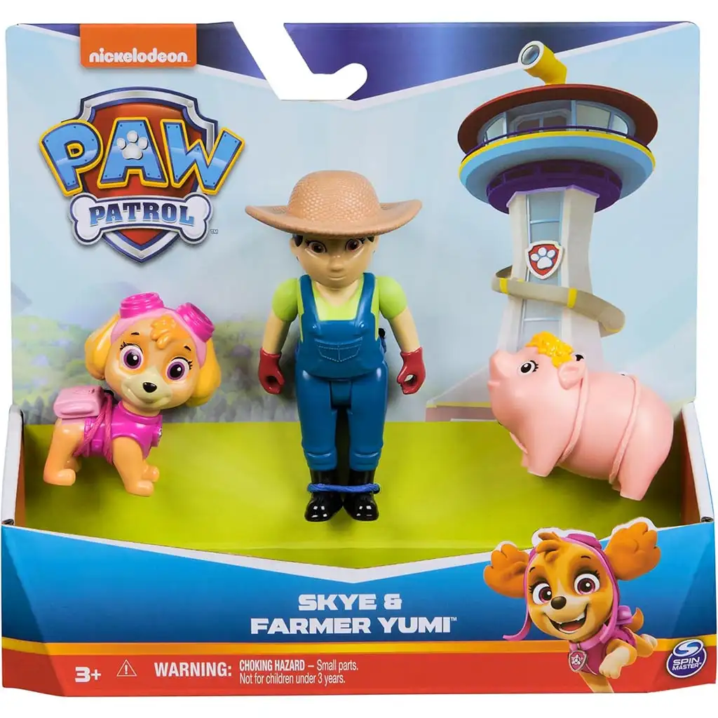 imagen de Paw Patrol: Skye cachorrito y set de Granjera Yumi - Spin Master 1