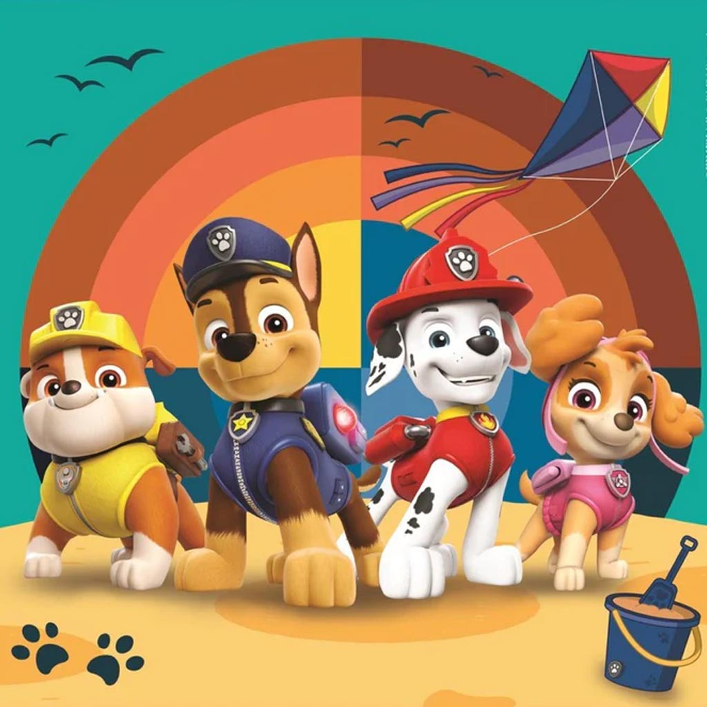 imagen de Paw Patrol Super color3 en 1 puzzle - Clementoni 2