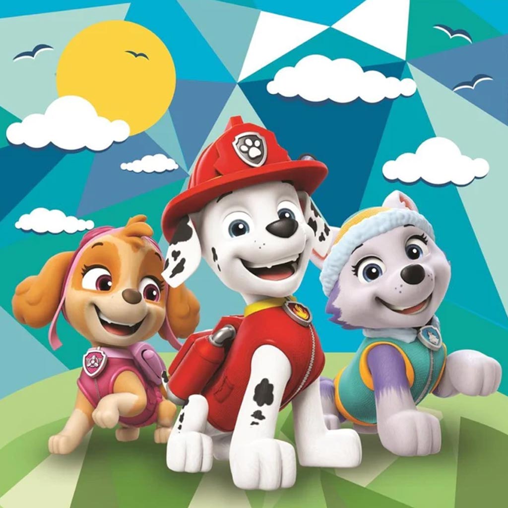 imagen de Paw Patrol Super color3 en 1 puzzle - Clementoni 3