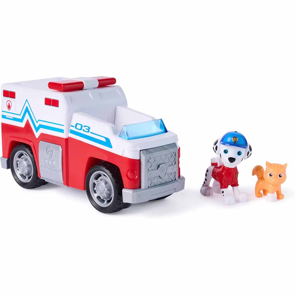 imagen de Paw Patrol: Vehículo de Marshall de Rescate y Búsqueda con figura - Spin Master 3