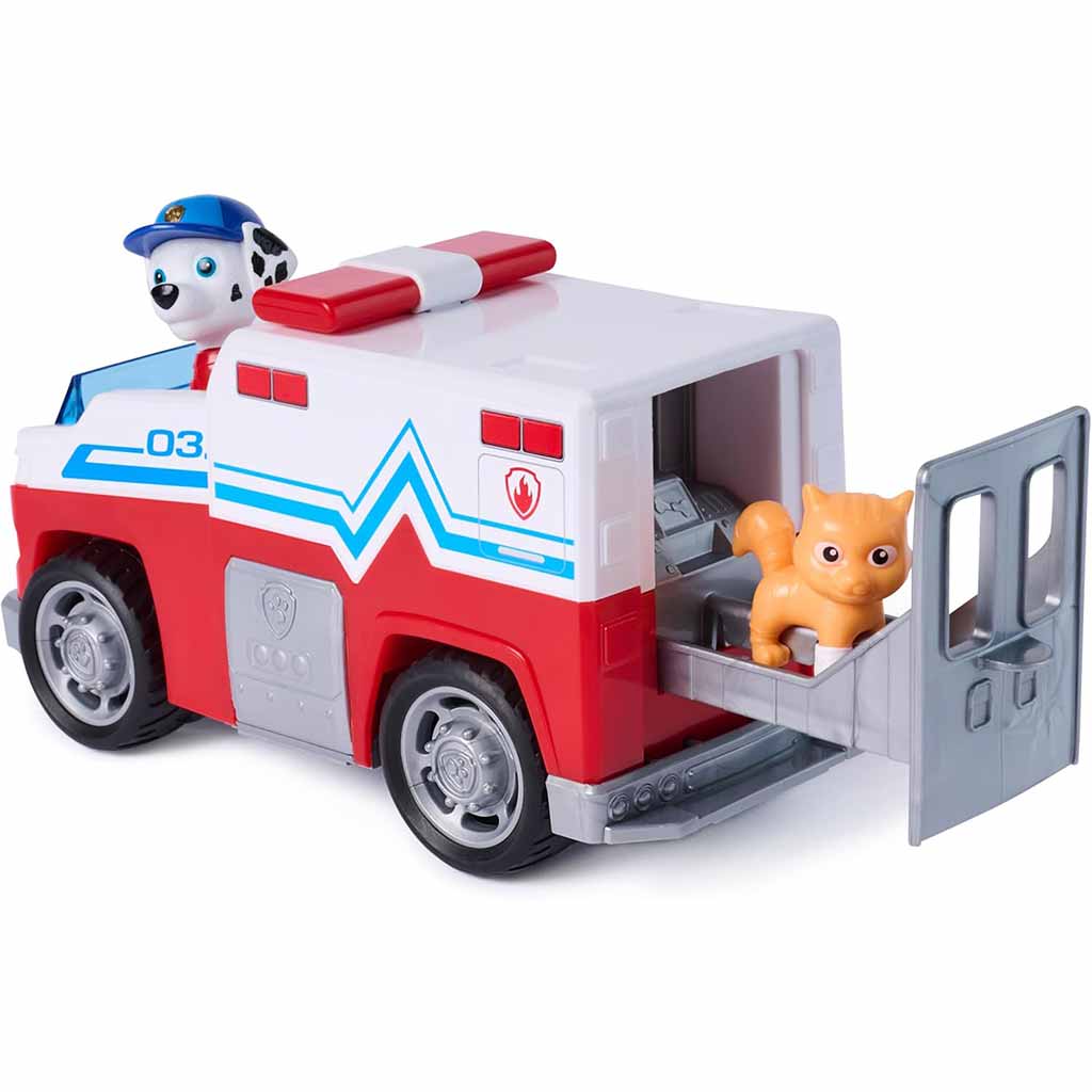 imagen de Paw Patrol: Vehículo de Marshall de Rescate y Búsqueda con figura - Spin Master 4
