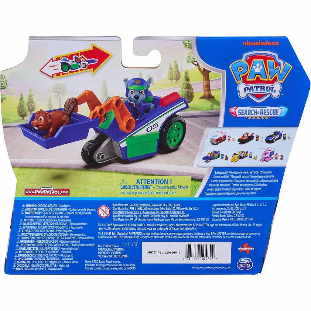 imagen de Paw Patrol: Vehículo de Rocky de Rescate y Búsqueda con figura - Spin Master 2