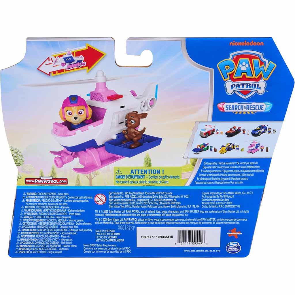 imagen de Paw Patrol: Vehículo de Skye de Rescate y Búsqueda con figura - Spin Master 2
