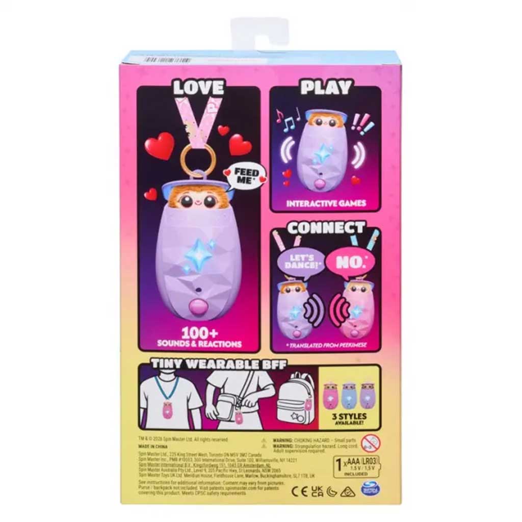 imagen de Peekimo Interactivo animal morado - Lulu - Spin Master 3