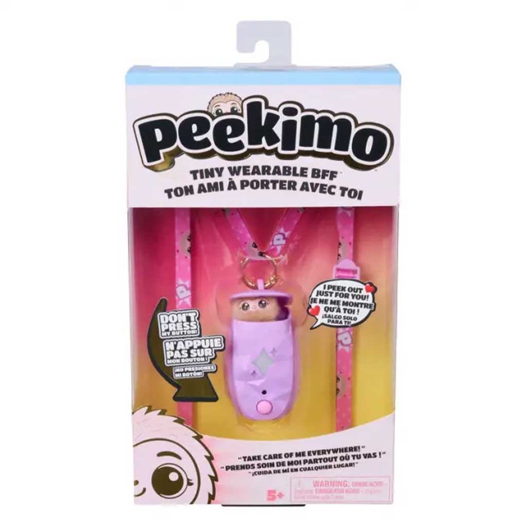 imagen de Peekimo Interactivo animal morado - Lulu - Spin Master 1