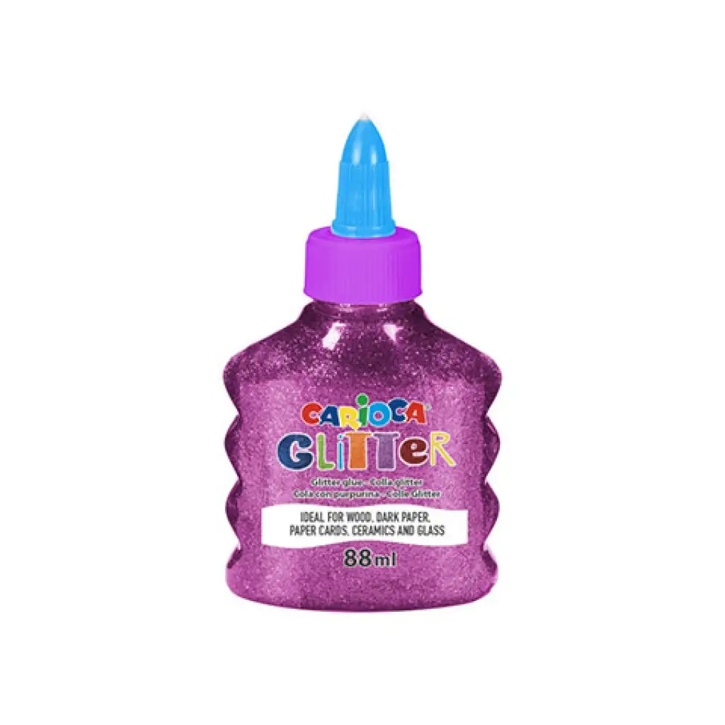 imagen de Pegamento líquido brillante magenta 88ml - Carioca 1