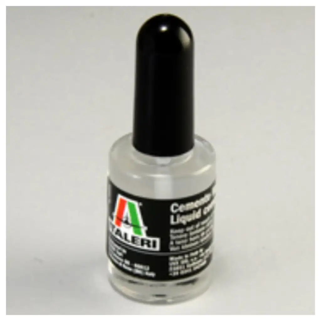 imagen de Pegamento para maquetas con brocha Italeri 15ml - con brocha gruesa 2