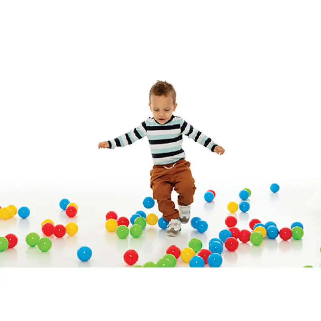 imagen de Pelota de colores en red 60ud - D-Toys 3