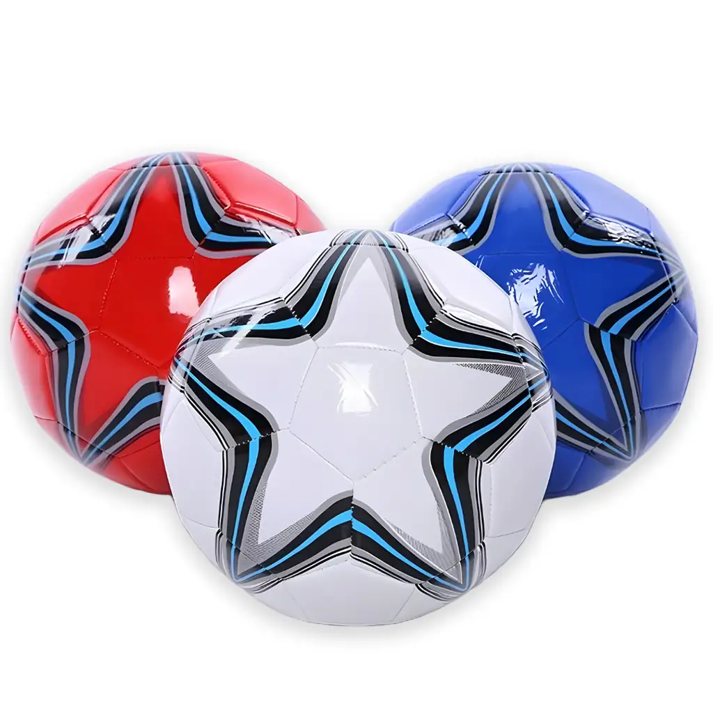 imagen de Pelota de fútbol de cuero sintético en varias versiones de 23 cm 1ud 1