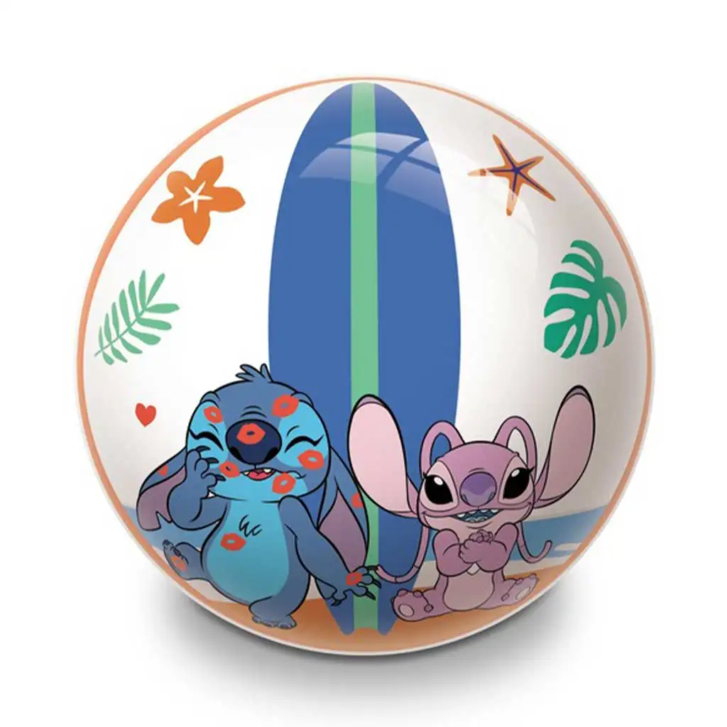 imagen de Pelota de goma bioball de 23 cm de Lilo&Stitch - Mondo Toys 1