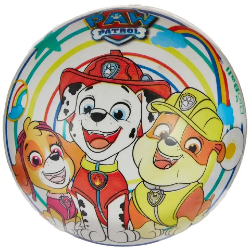 imagen de Pelota de goma BioBall de Paw Patrol 23cm 2