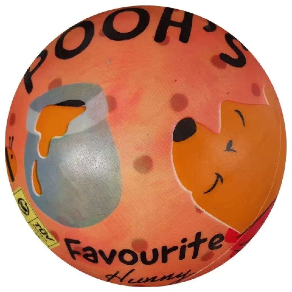 imagen de Pelota de goma BioBall de Winnie the Pooh 14cm - Mondo Toys 2