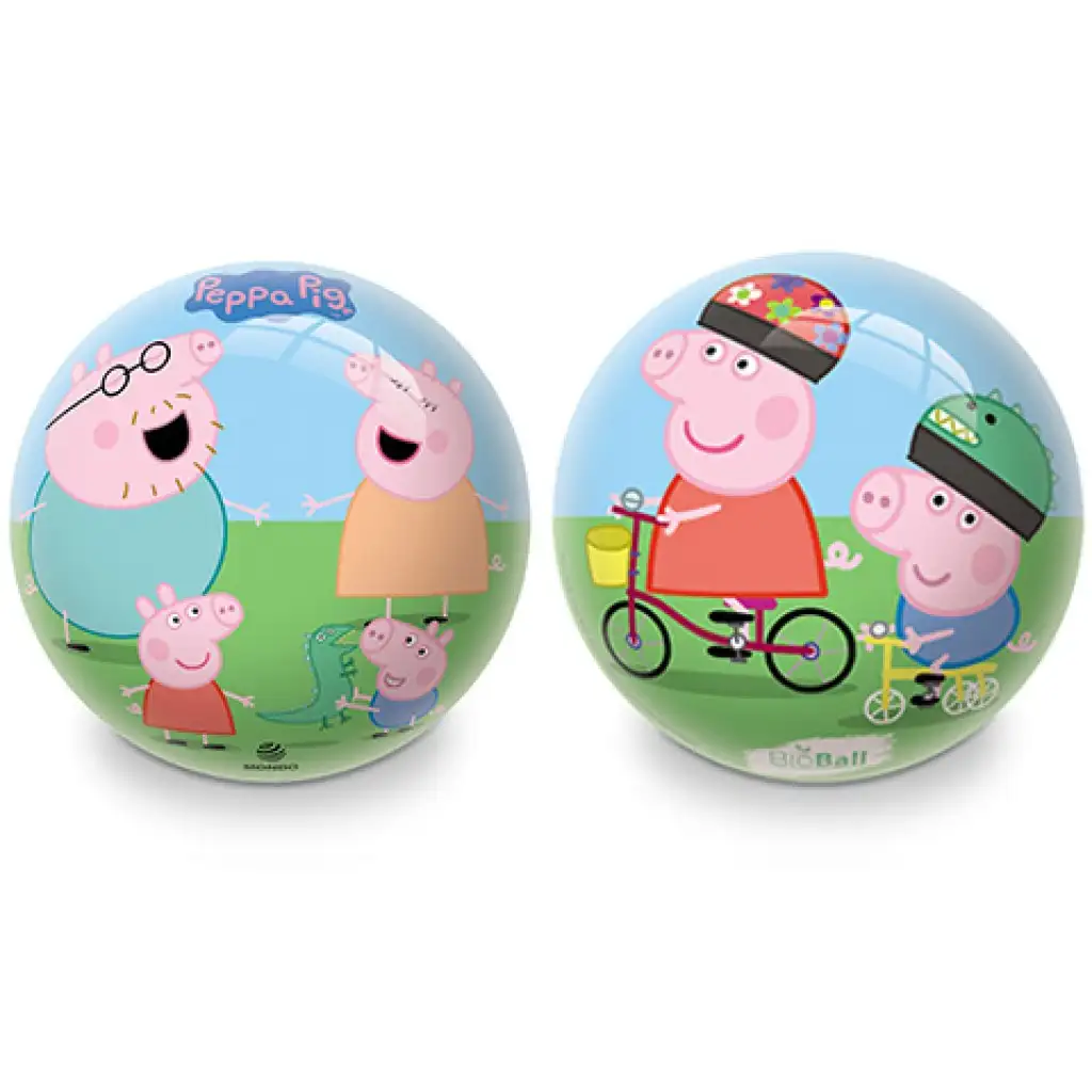 imagen de Pelota de goma BioBall Peppa Pig 23cm 1