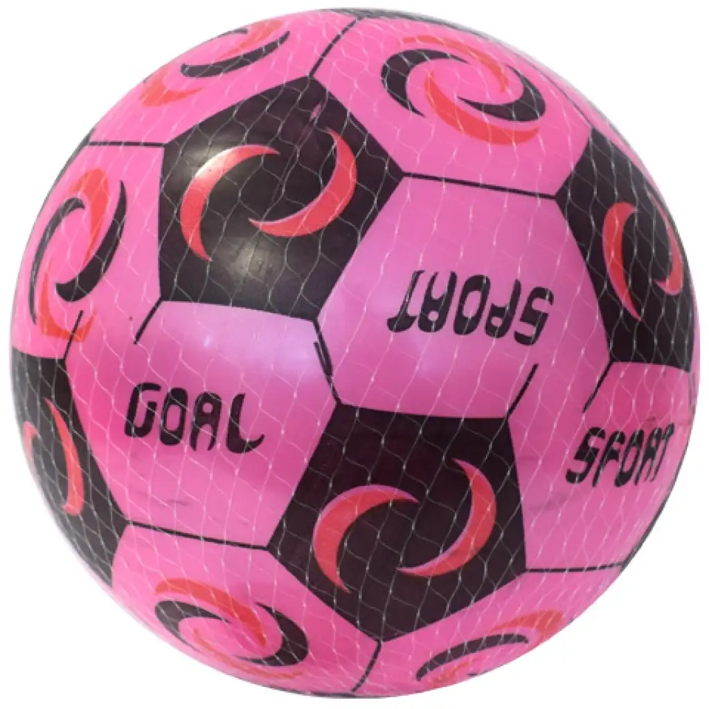 imagen de Pelota de goma con diseño de fútbol 23cm 2