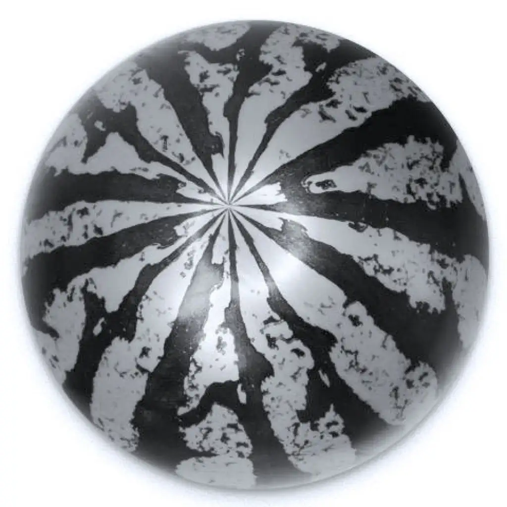 imagen de Pelota de goma con diseño de sandía en varias versiones de 23 cm 2