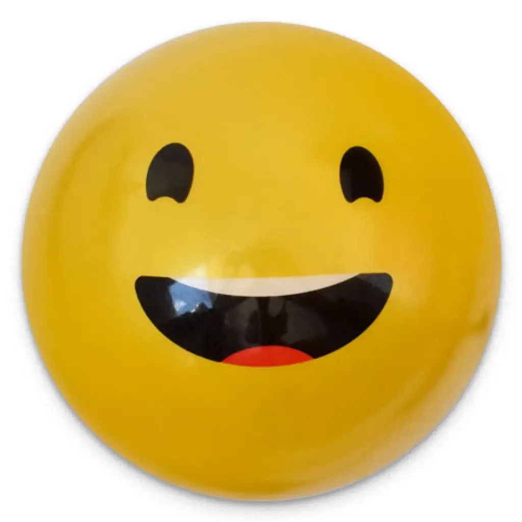 imagen de Pelota de goma con diseño de Smiley en varias versiones de 23 cm 6