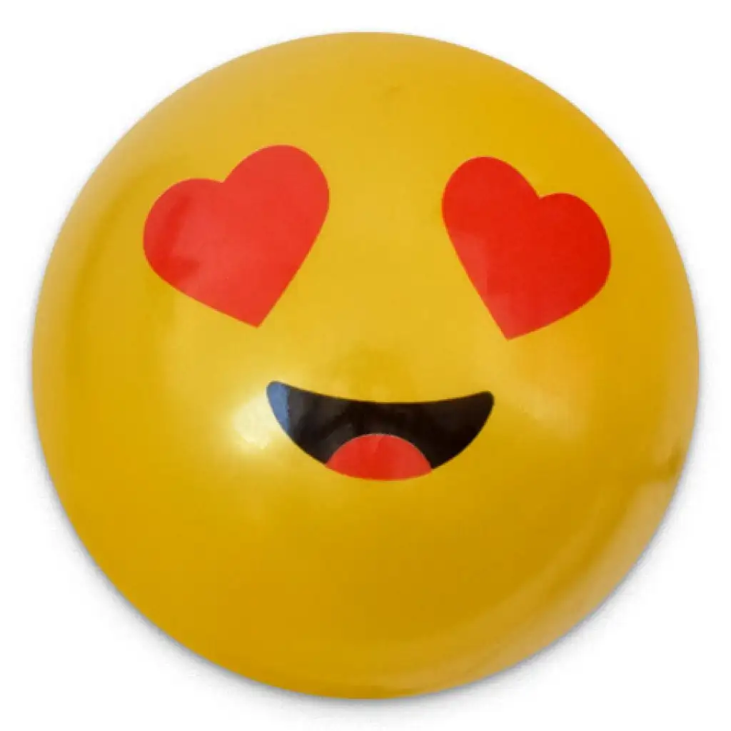imagen de Pelota de goma con diseño de Smiley en varias versiones de 23 cm 8