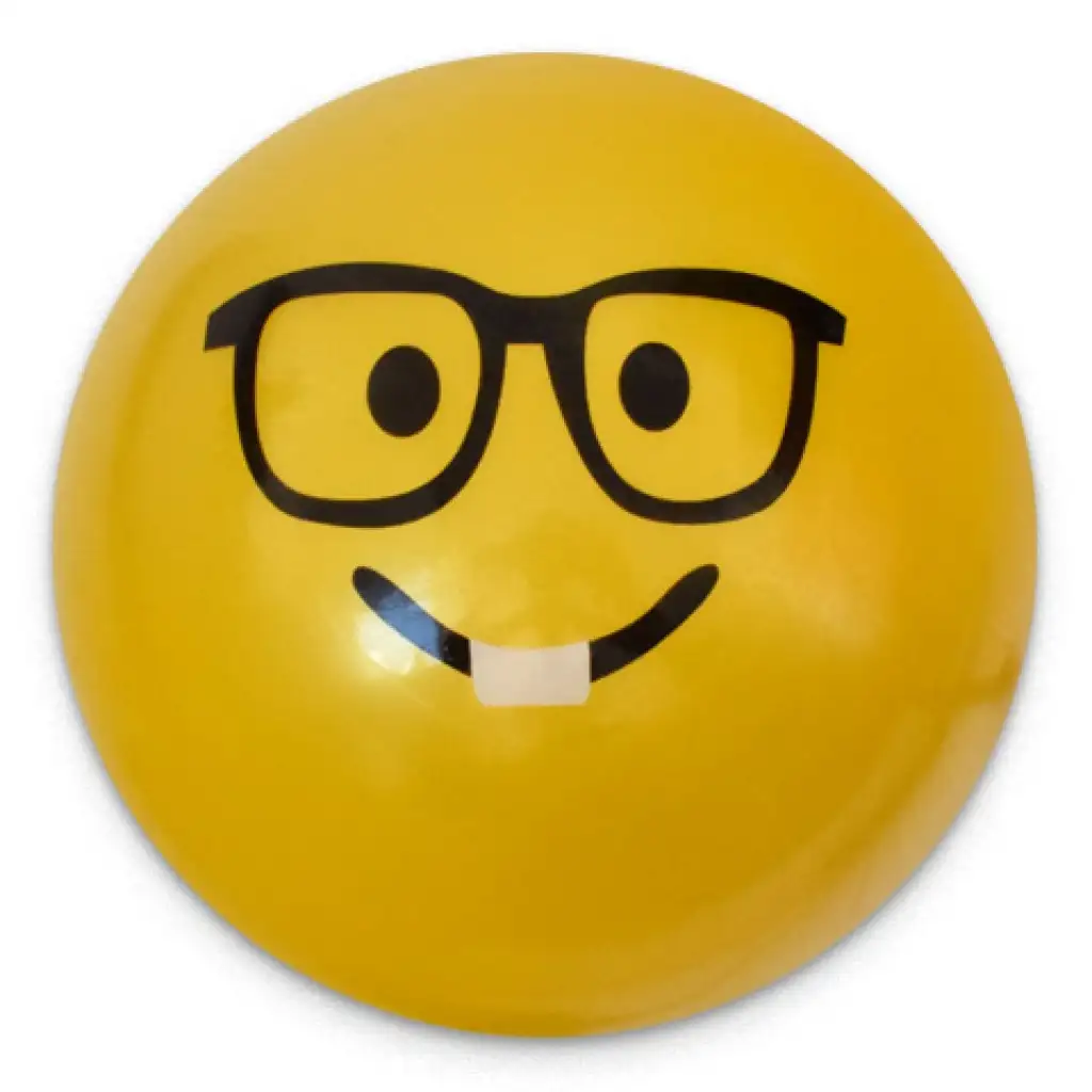 imagen de Pelota de goma con diseño de Smiley en varias versiones de 23 cm 9