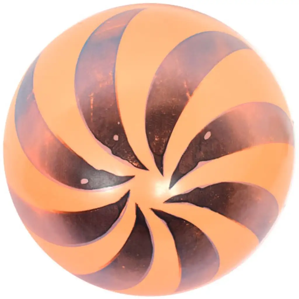 imagen de Pelota de goma con estampado de 23 cm en varios colores 3