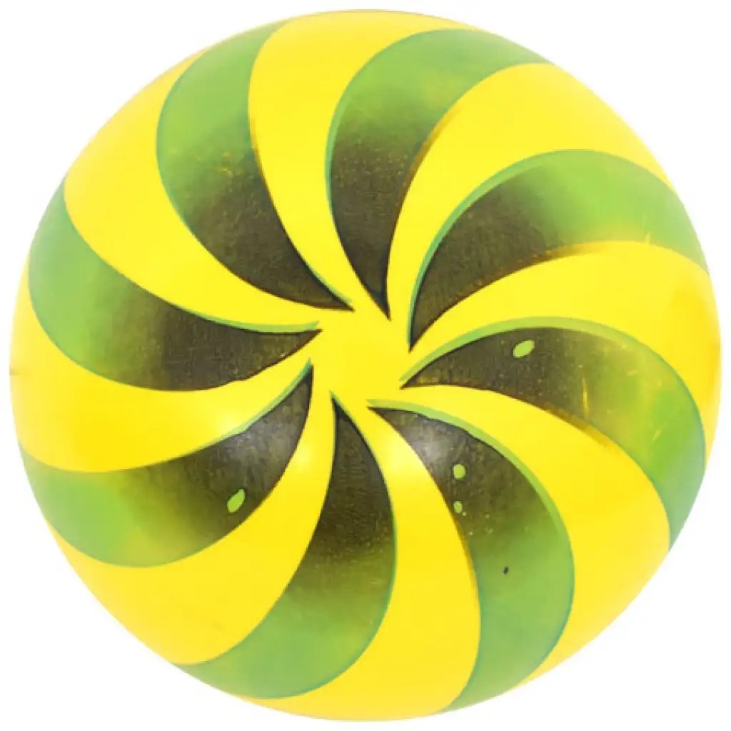 imagen de Pelota de goma con estampado de 23 cm en varios colores 4