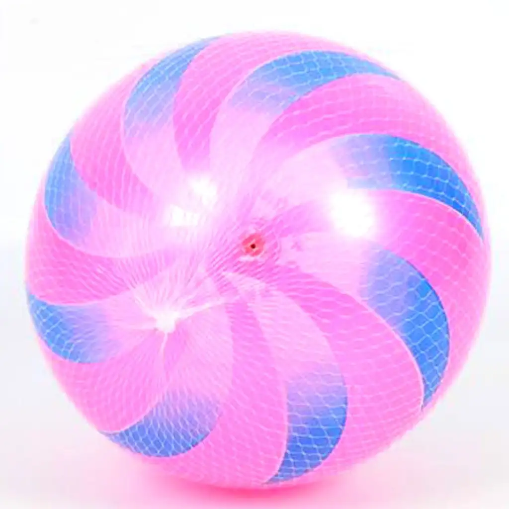 imagen de Pelota de goma con estampado de 23 cm en varios colores 1