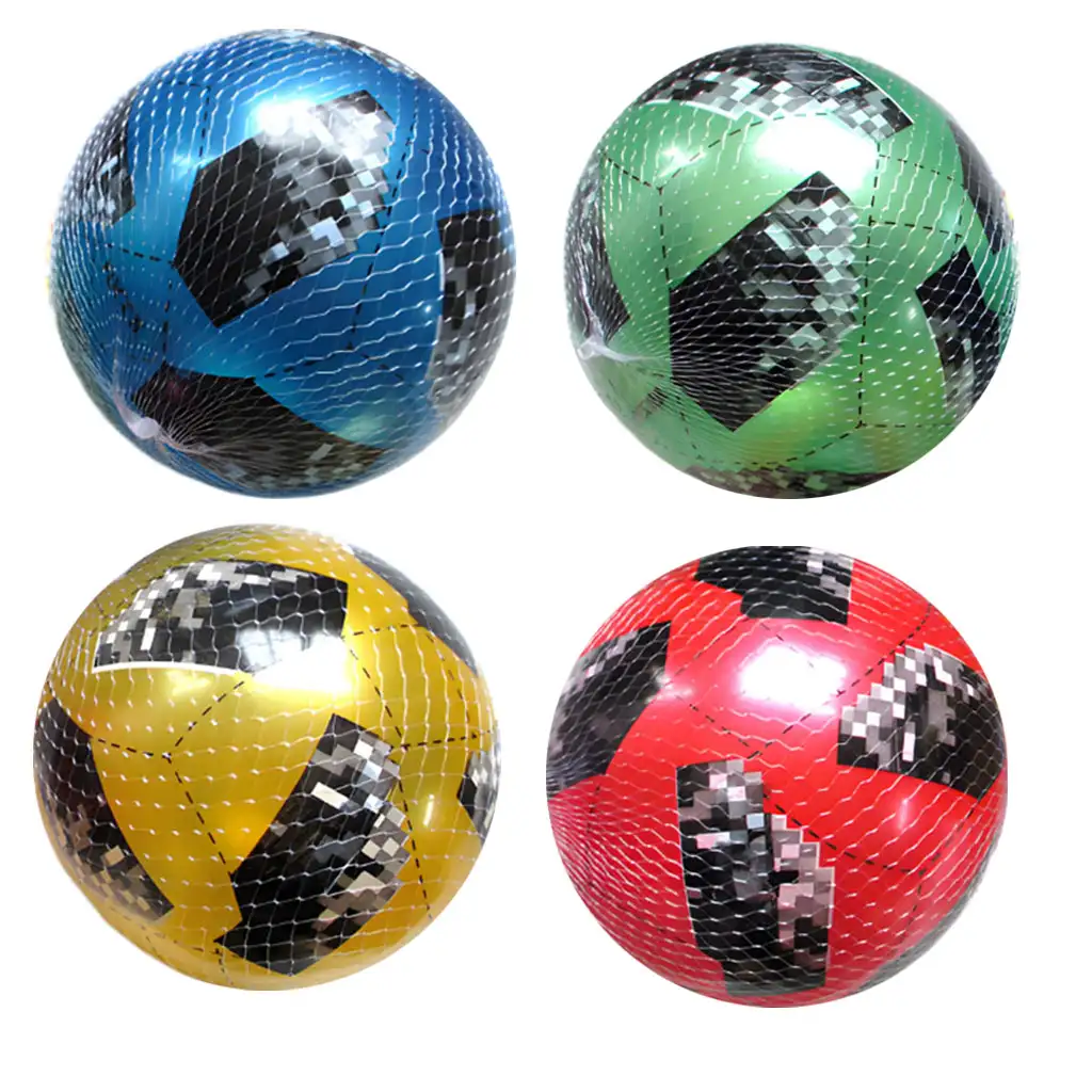 imagen de Pelota de goma con estampado de 23 cm en varios colores 1
