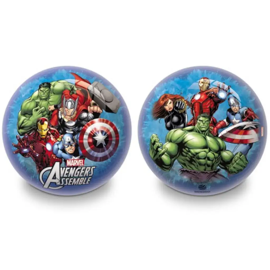 imagen de Pelota de goma de los Vengadores 14cm en dos versiones 3