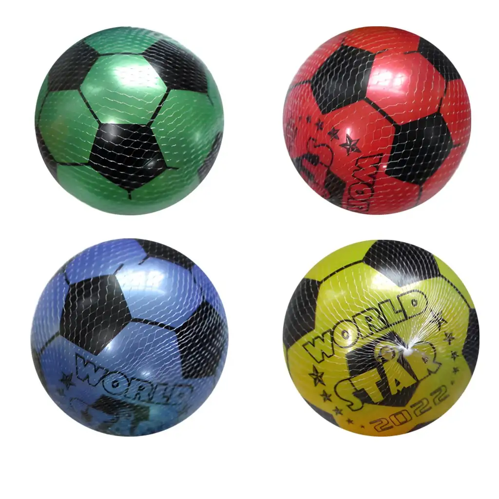 imagen de Pelota de goma World Star de 23 cm en varias combinaciones de colores 1