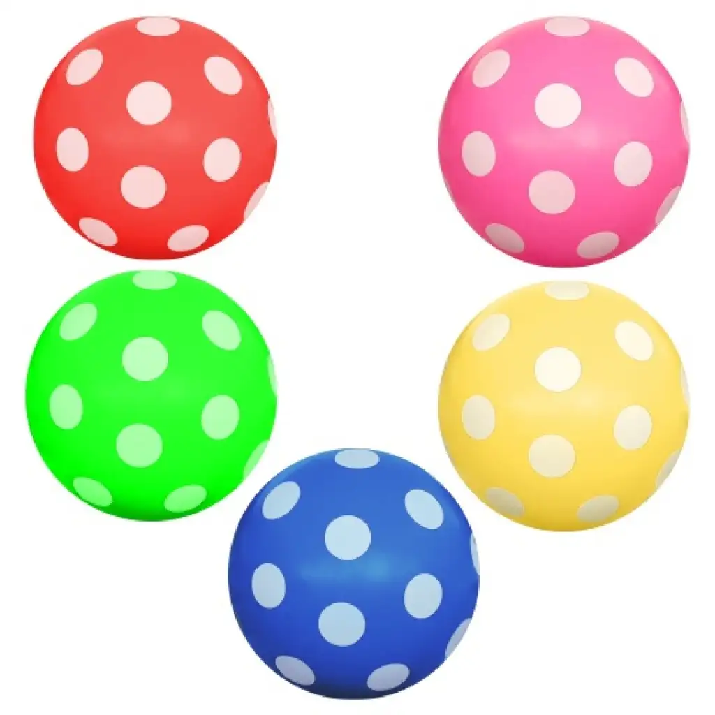 imagen de Pelota de lunares de 22 cm 2