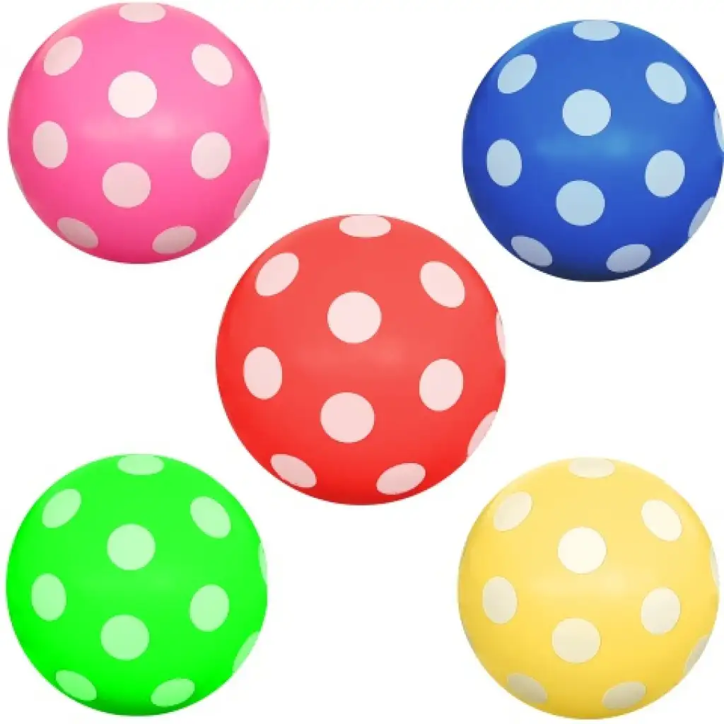 imagen de Pelota de lunares de 22 cm 3