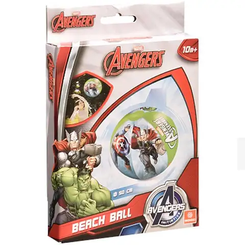 imagen de Pelota de playa inflable de Los Vengadores 50cm 2