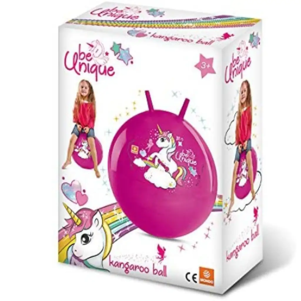 imagen de Pelota saltarina de unicornio 50cm 1
