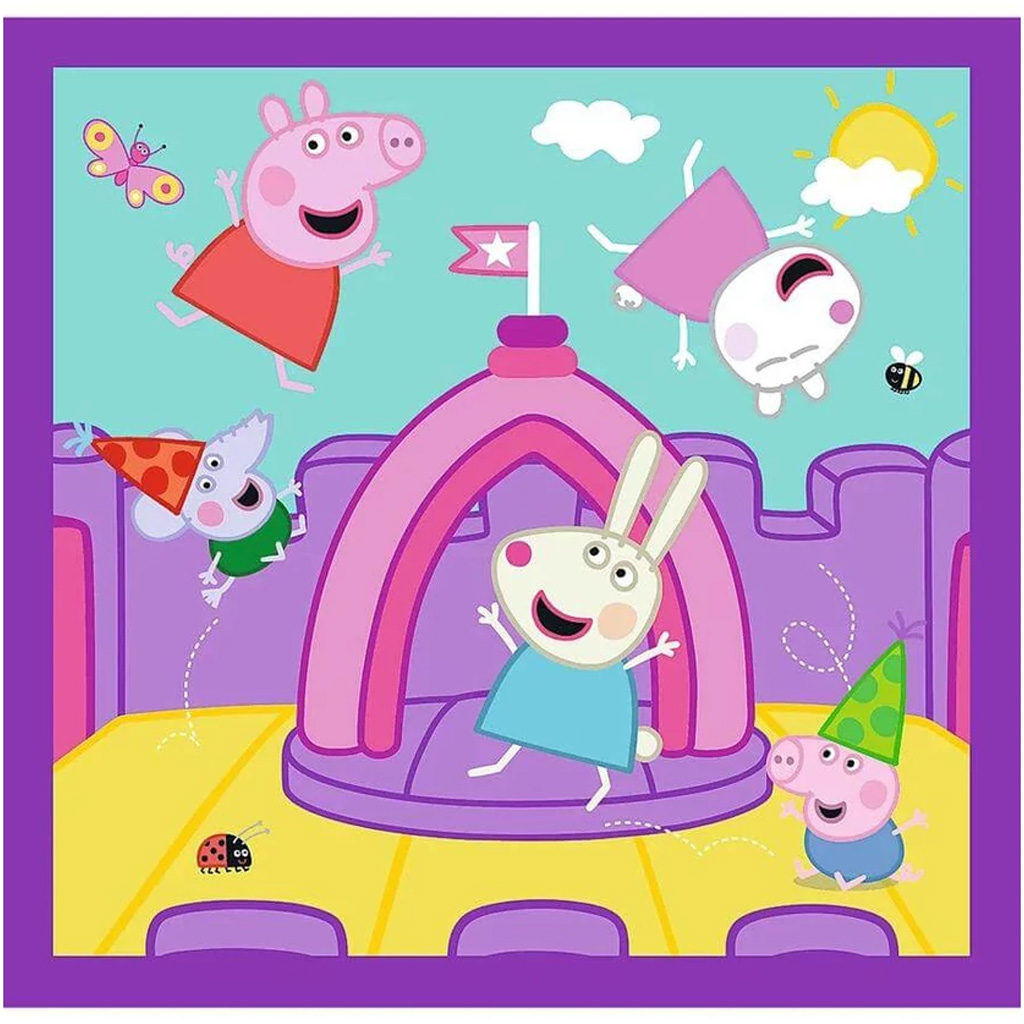 imagen de Peppa cerdita 3 en 1 20-36-50 piezas puzzle - Trefl 3