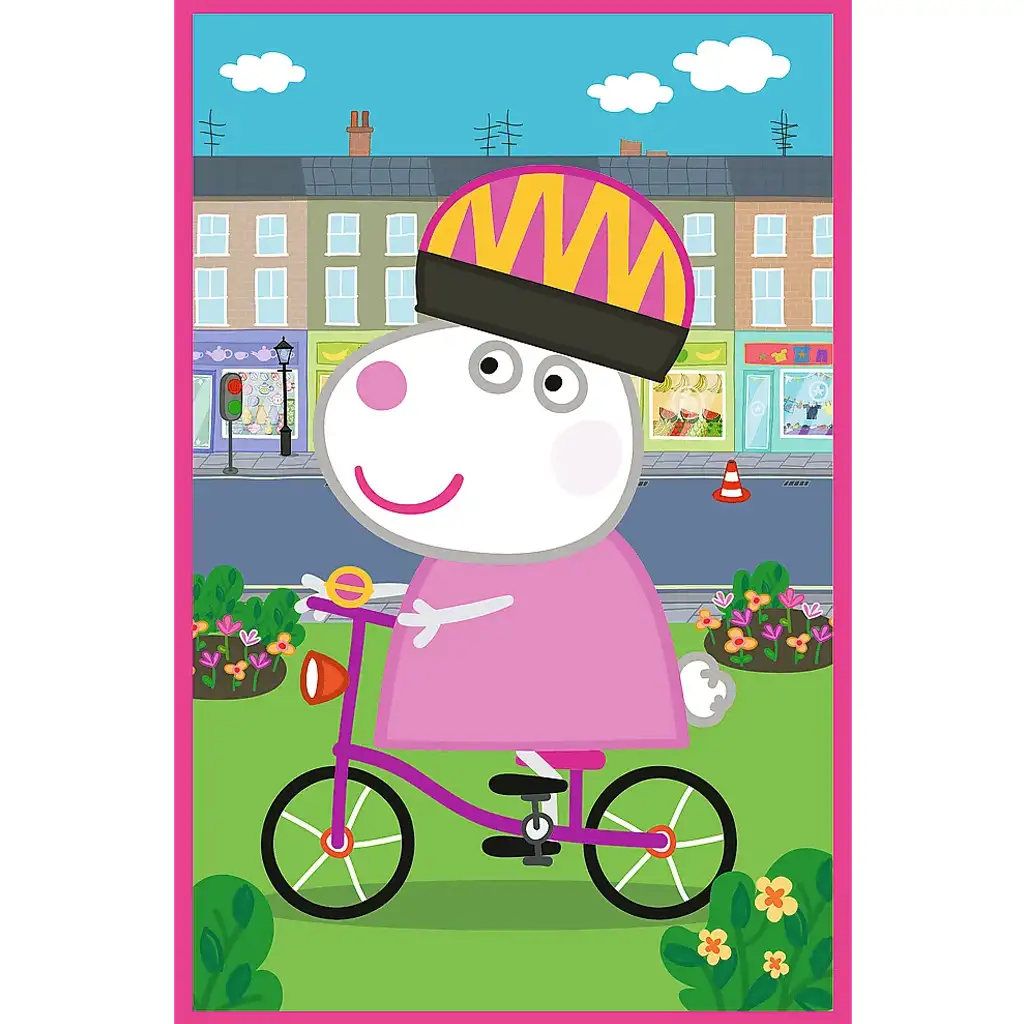 imagen de Peppa cerdita el poder de la amistad puzzle de 3x50 piezas - Trefl 2