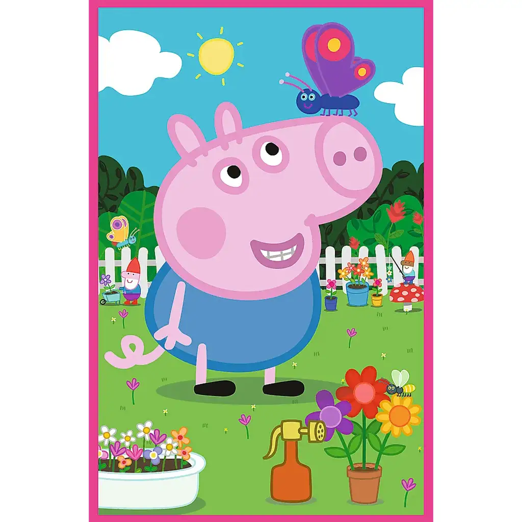 imagen de Peppa cerdita el poder de la amistad puzzle de 3x50 piezas - Trefl 3