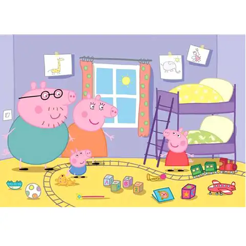 imagen de Peppa cerdita rompecabezas maxi de 60 piezas - Clementoni 2