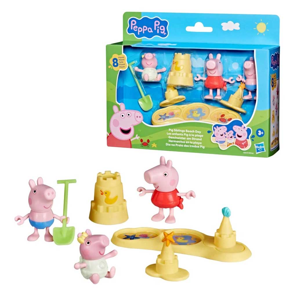 imagen de Peppa Pig: Las aventuras de Peppa - Set de juego de playa - Hasbro 2