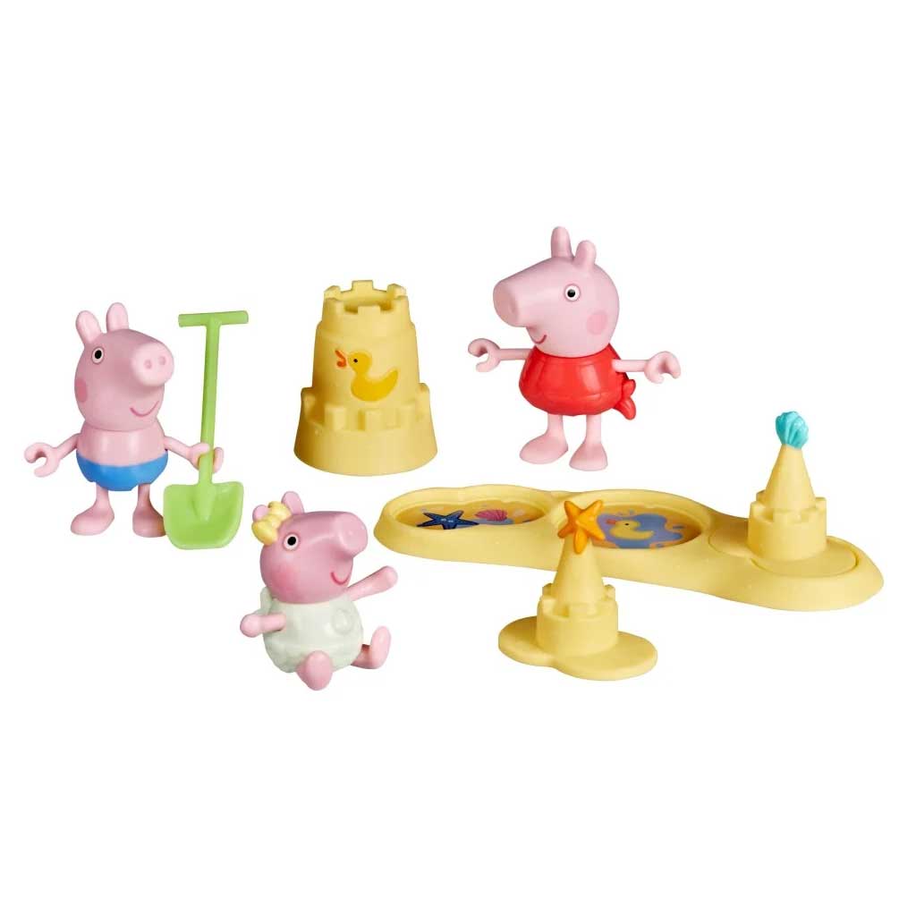 imagen de Peppa Pig: Las aventuras de Peppa - Set de juego de playa - Hasbro 3