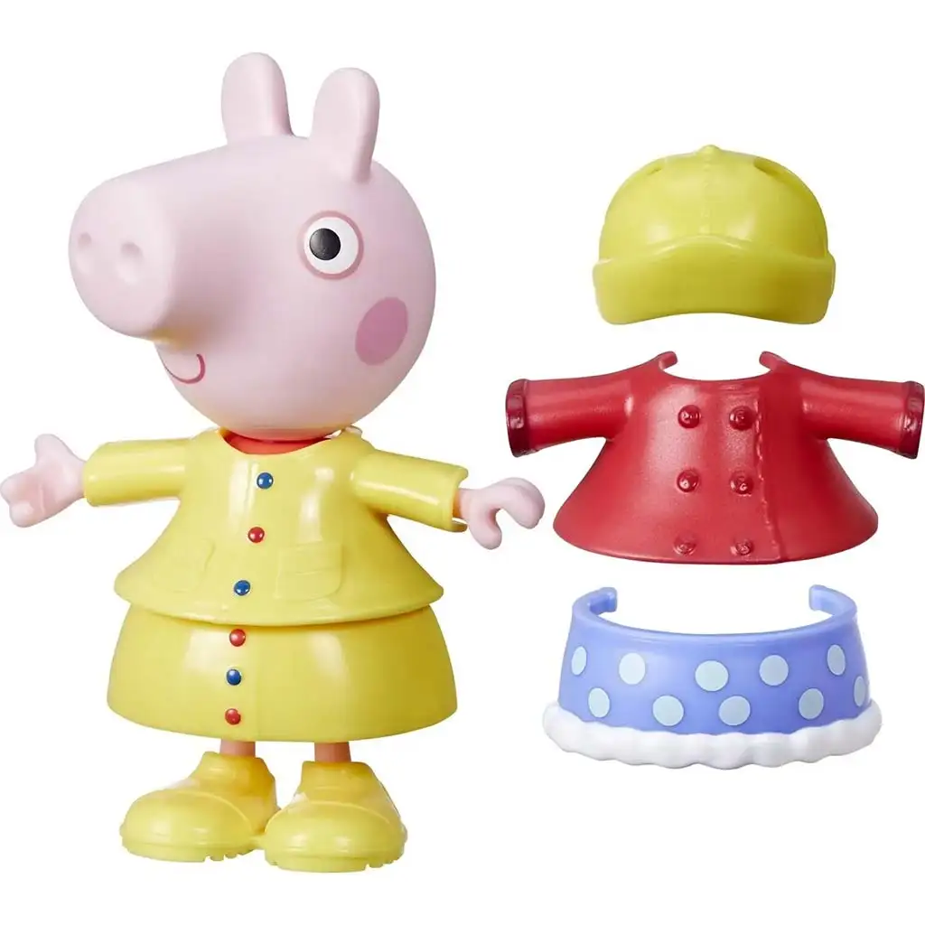 imagen de Peppa Pig: Set de figuras de Peppa vestida con accesorios - Hasbro 2