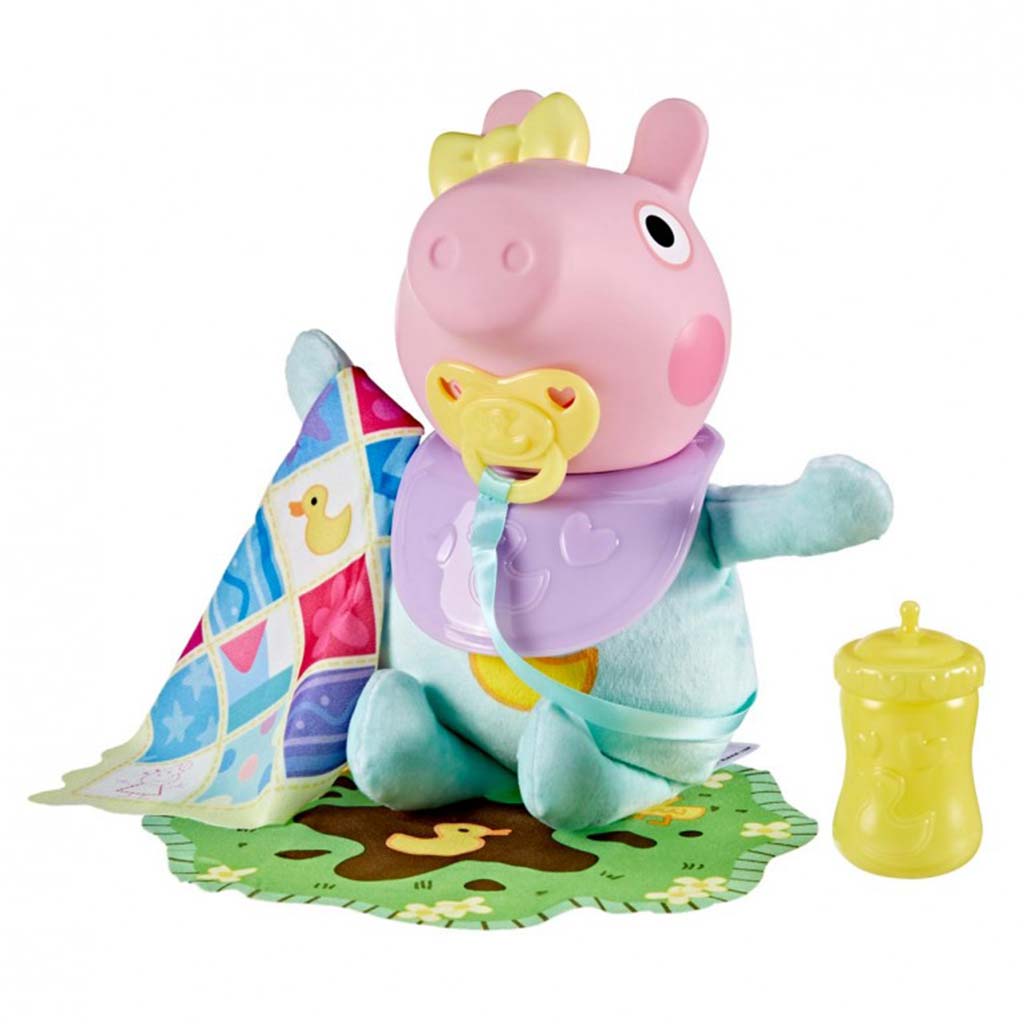 imagen de Peppa Pig: Sonajero y muñeca Evie - Hasbro 3