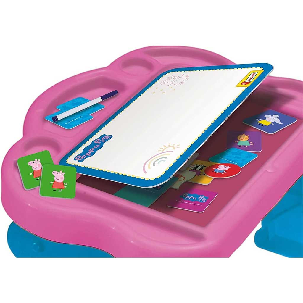 imagen de Peppa Pig Super Desk mesa de habilidades interactivas - Lisciani 2
