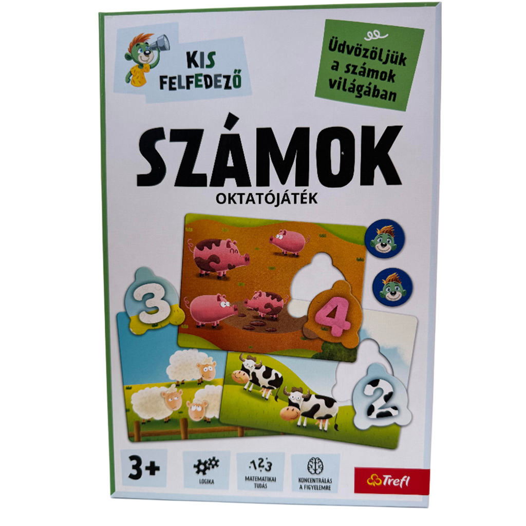 imagen de Pequeño explorador: Juego educativo de números nueva edición - Trefl 1
