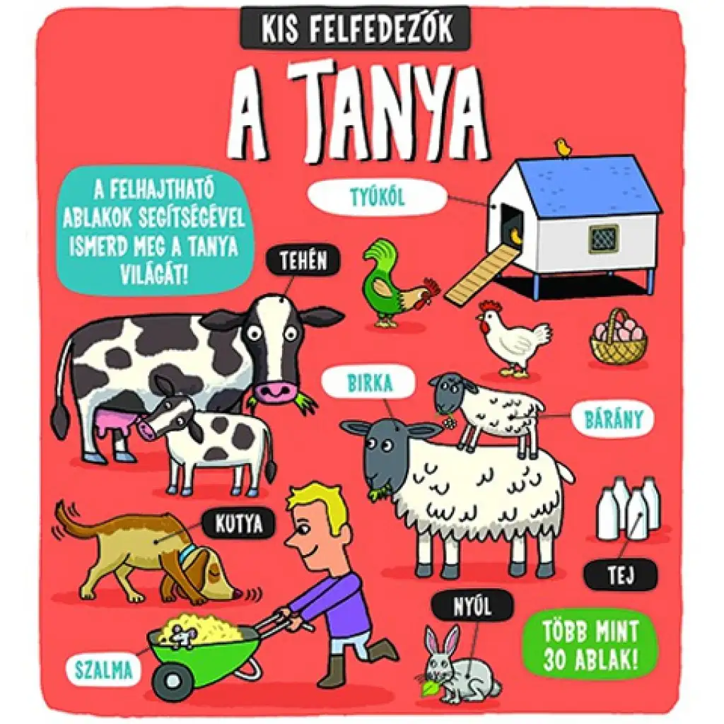 imagen de Pequeños exploradores - El libro informativo de la granja 1